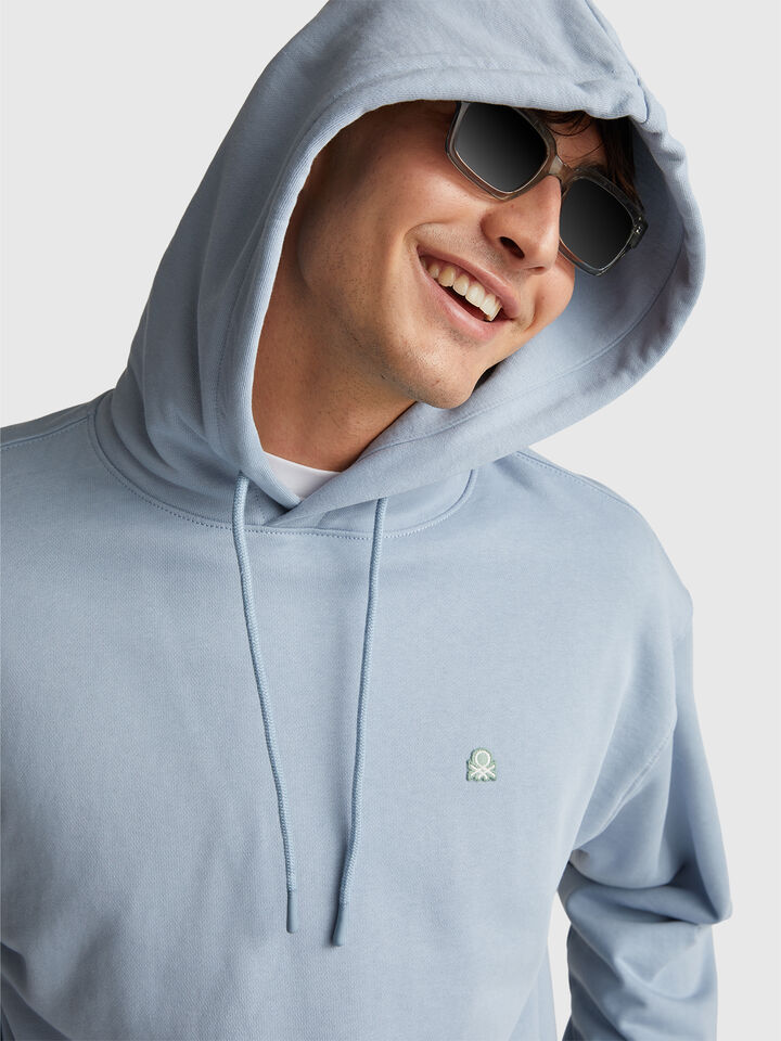 SWEATER W/HOOD Herren image number 4